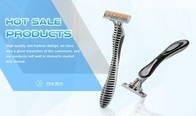 Super Smooth Disposable Safety Razor With Three Blades Customer Logo Acceptable