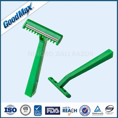 Extremely Sharp Medical Razor Disposable Single Blade Medical Razor Green Color