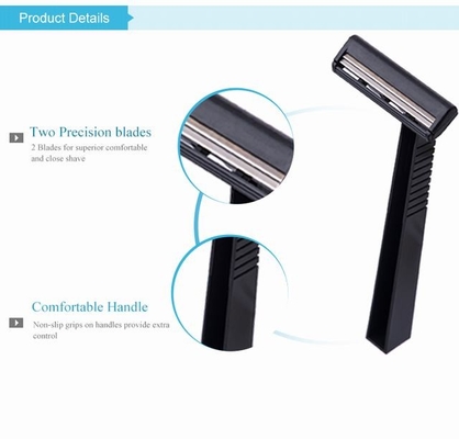 Smooth Cool Glide Double Blade Razor , Stainless Steel Double Edge Shaving Razor