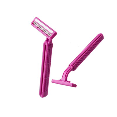 Plastic Handle Twin Blade Disposable Razor 5 pcs/bag Hot Sell   (SL-3016L)