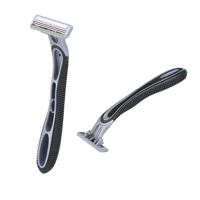 Disposable Triple Blade Razor Customized Logo For Facial / Body Hair Shaving