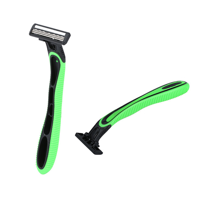 Disposable Triple Blade Razor Customized Logo For Facial / Body Hair Shaving