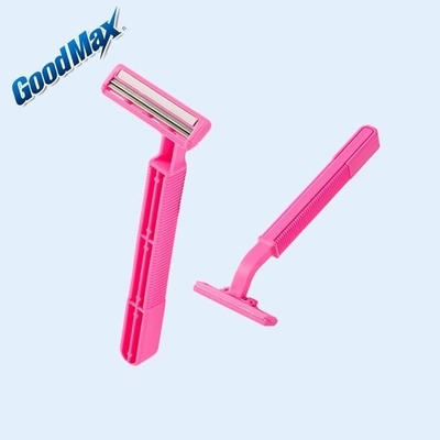 Close Shave Good Max Razor Pink Color For Sensitive Skin With Lubricant Strip