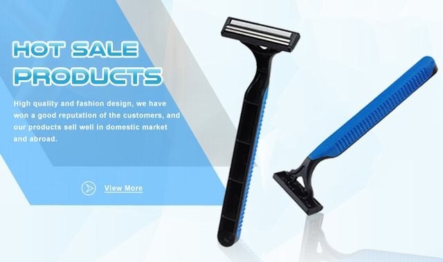 Sensitive Skin Men'S Twin Blade Razors With Aloe / Vitamin E Lubricant Strip