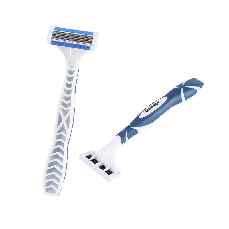 Smooth Glide New Style Razors 5 Blade Shaver With Aloe Vitamin E Lubricant Strip