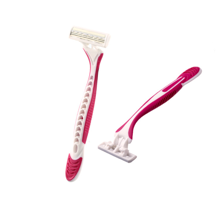 High Performance Men'S Disposable Razors With Triple Stainless Steel Razor Blade