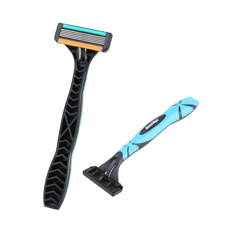Goodmax Multi Blade Safety Razor , Smooth Shave 5 Blades Throw Away Razors