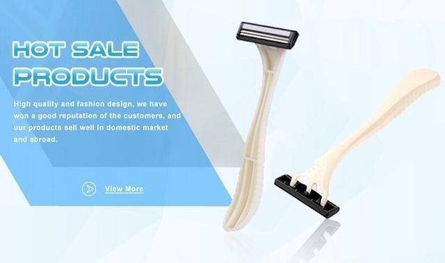 Good Max Double Blade Razor , White Color Advanced Plastic Safety Razor